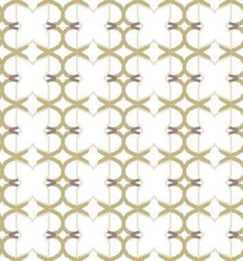 Kusursuz geometrik süs deseni. Vektör illüstrasyonu 