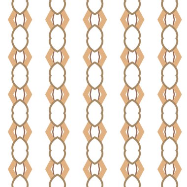 Kusursuz geometrik süs deseni. Vektör illüstrasyonu 