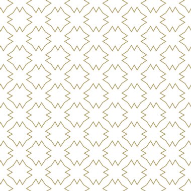 Kusursuz geometrik süs deseni. Vektör illüstrasyonu 