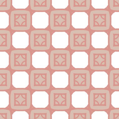 Kusursuz geometrik süs deseni. Vektör illüstrasyonu 