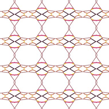 Kusursuz geometrik süs deseni. Soyut illüzyon arka planı