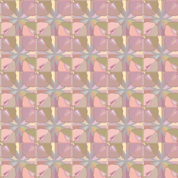 Impressão Ornamental Abstrata Fundo Sem Costura — Vetor de Stock