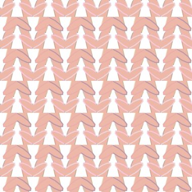 Kusursuz geometrik süs deseni. Vektör illüstrasyonu 