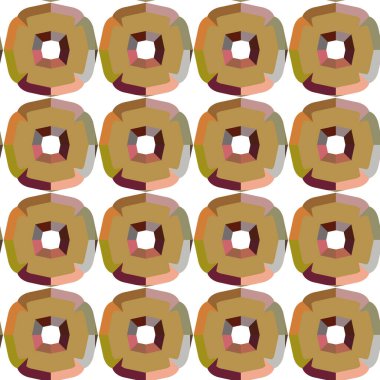 Soyut geometrik şekilli kusursuz vektör arkaplanı