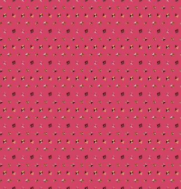 Kusursuz geometrik süs deseni. Vektör illüstrasyonu 