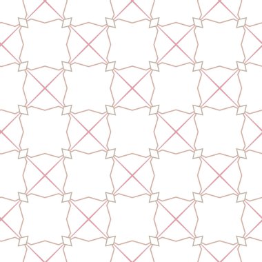 Kusursuz geometrik süs deseni. Vektör illüstrasyonu 