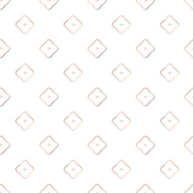 Kusursuz geometrik süs deseni. Vektör illüstrasyonu 