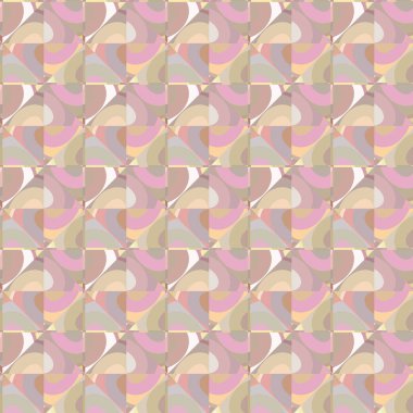 Kusursuz geometrik süs deseni. Vektör illüstrasyonu 