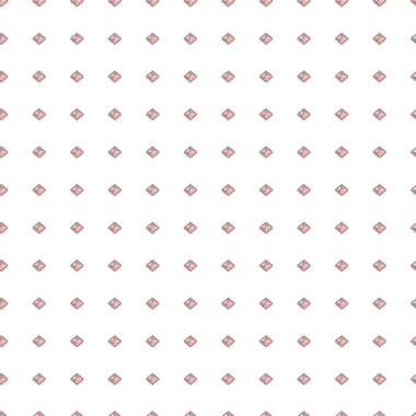 Kusursuz geometrik süs deseni. Vektör illüstrasyonu 