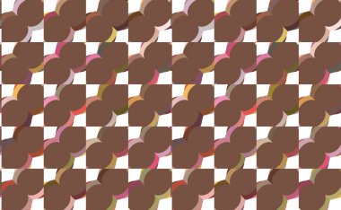 Kusursuz geometrik süs deseni. Vektör illüstrasyonu 