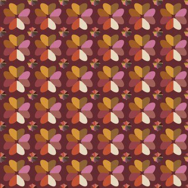 Kusursuz geometrik süs deseni. Soyut illüzyon arka planı