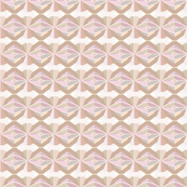 Kusursuz geometrik süs deseni. Vektör illüstrasyonu 