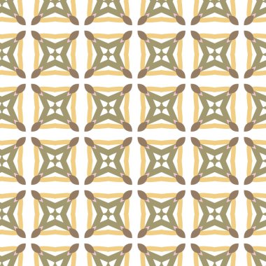 Kusursuz geometrik süs deseni. Vektör illüstrasyonu 