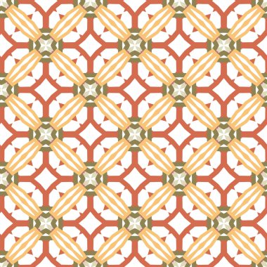 Kusursuz geometrik süslemeli desen