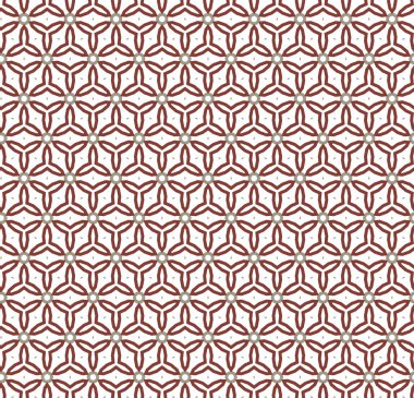 Kusursuz geometrik süs deseni. Vektör illüstrasyonu 