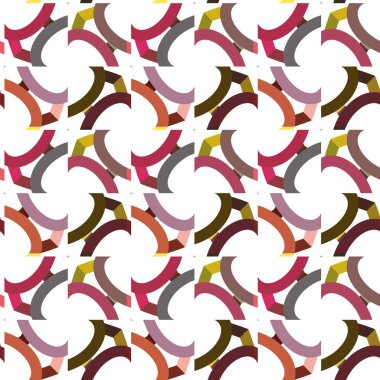 Soyut süslemeli baskı, kusursuz arkaplan