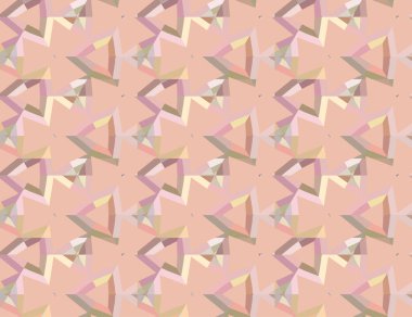 Kusursuz geometrik süs deseni. Vektör illüstrasyonu 