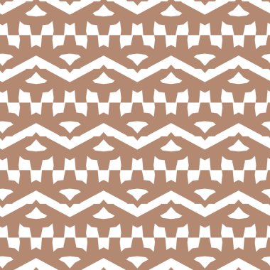 Kusursuz geometrik süs deseni. Vektör illüstrasyonu 