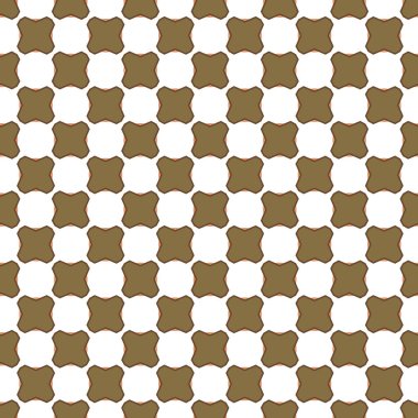 Kusursuz geometrik süs deseni. Vektör illüstrasyonu 