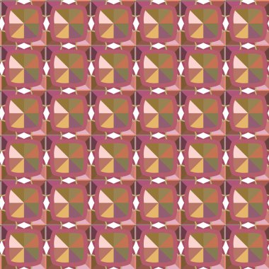 Kusursuz geometrik süs deseni. Soyut illüzyon arka planı