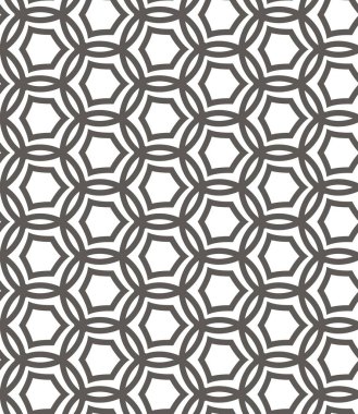 Soyut vektör geometrik dikişsiz desen. beyaz çizgi örgülü modern minimalist arkaplan