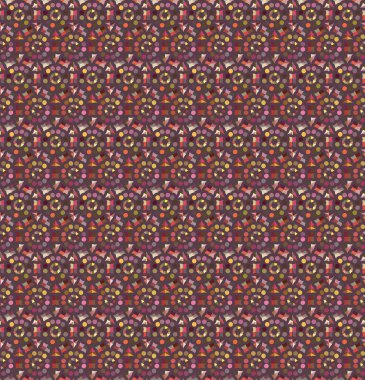 Modern geometrik vektör tasarımı, kusursuz desen çizimi