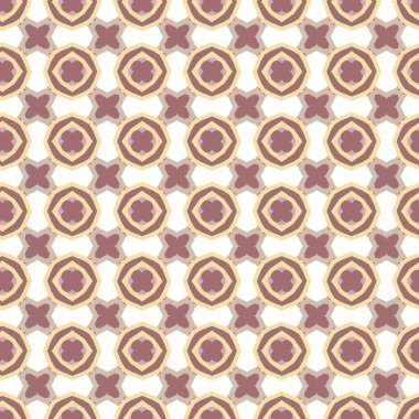 Modern geometrik vektör tasarımı, kusursuz desen çizimi