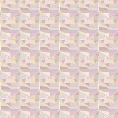 Kusursuz geometrik süs deseni. Vektör illüstrasyonu 