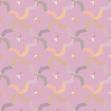 Kusursuz geometrik süs deseni. Vektör illüstrasyonu 