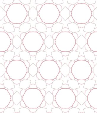 Kusursuz geometrik süs deseni. Vektör illüstrasyonu 