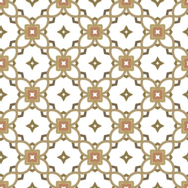 Soyut süslemeli baskı, kusursuz arkaplan