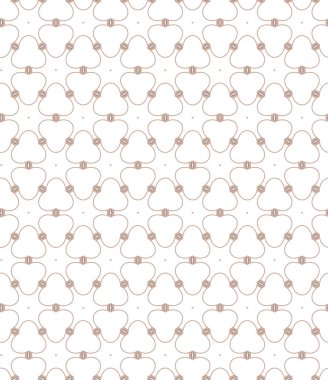 Geometrik şekilli kusursuz desen. vektör illüstrasyonu