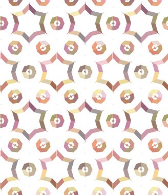 Kusursuz geometrik süs deseni. Vektör illüstrasyonu 