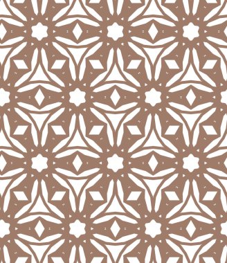 Kusursuz geometrik süs deseni. Vektör illüstrasyonu 