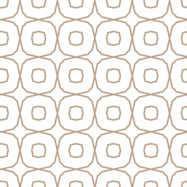 Kusursuz geometrik süs deseni. Vektör illüstrasyonu 