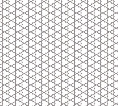 Kusursuz geometrik süs deseni. Vektör illüstrasyonu 