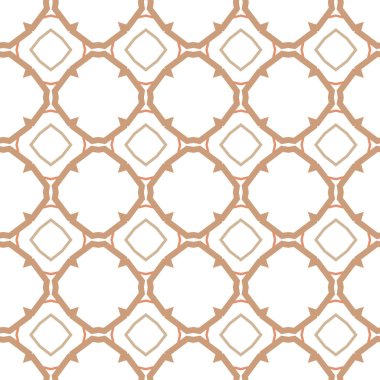 Kusursuz geometrik süs deseni. Vektör illüstrasyonu 