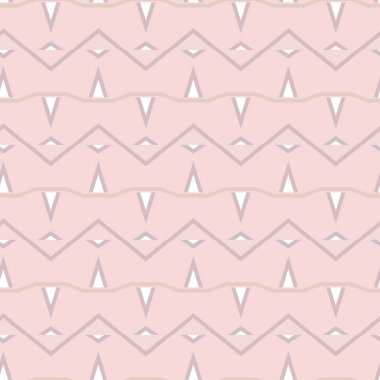 Geometrik şekilli kusursuz desen. vektör illüstrasyonu