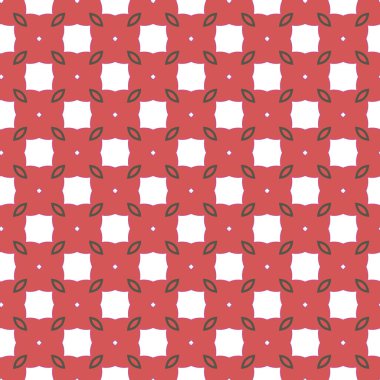 Kusursuz geometrik süs deseni. Vektör illüstrasyonu 