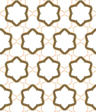 Kusursuz geometrik süslemeli desen