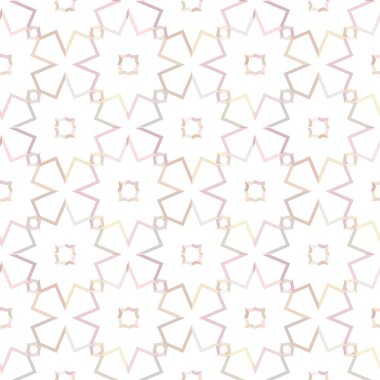 Kusursuz geometrik süs deseni. Vektör illüstrasyonu 