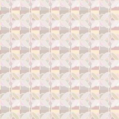 Geometrik şekilli kusursuz desen. vektör illüstrasyonu