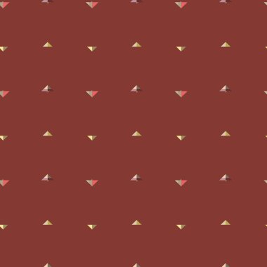 Kusursuz geometrik süs deseni. Vektör illüstrasyonu 