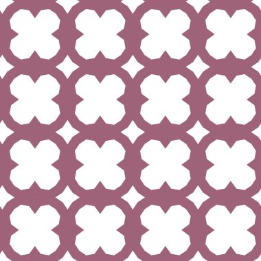 Kusursuz geometrik süs deseni. Vektör illüstrasyonu 