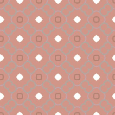 Modern geometrik vektör tasarımı, kusursuz desen çizimi