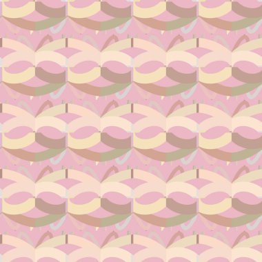 Kusursuz geometrik süs deseni. Vektör illüstrasyonu 