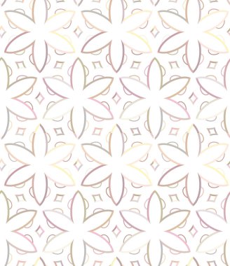 Soyut geometrik şekilli kusursuz vektör arkaplanı