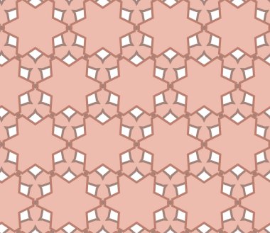 Kusursuz geometrik süs deseni. Vektör illüstrasyonu 