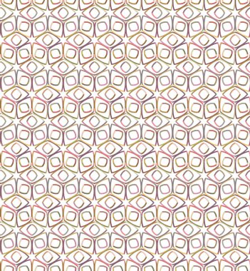 Kusursuz geometrik süs deseni. Vektör illüstrasyonu 
