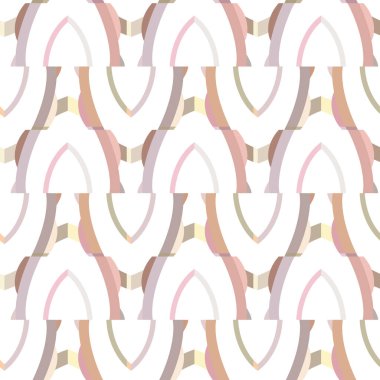 Kusursuz geometrik süs deseni. Vektör illüstrasyonu 